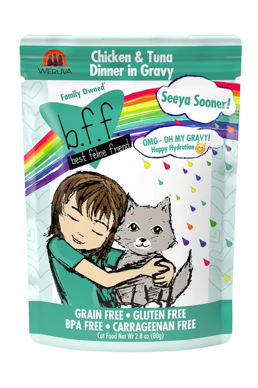 B.F.F. Omg Seeya Sooner Chicken and Tuna Wet Cat Food
