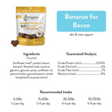 Shameless Bananas for Bacon Dog Treat