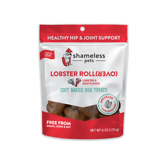 Shameless Lobster Rollover Dog Treat