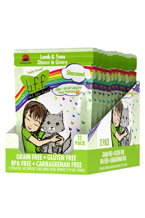 B.F.F. Omg Shazaamr Lamb and Tuna Wet Cat Food
