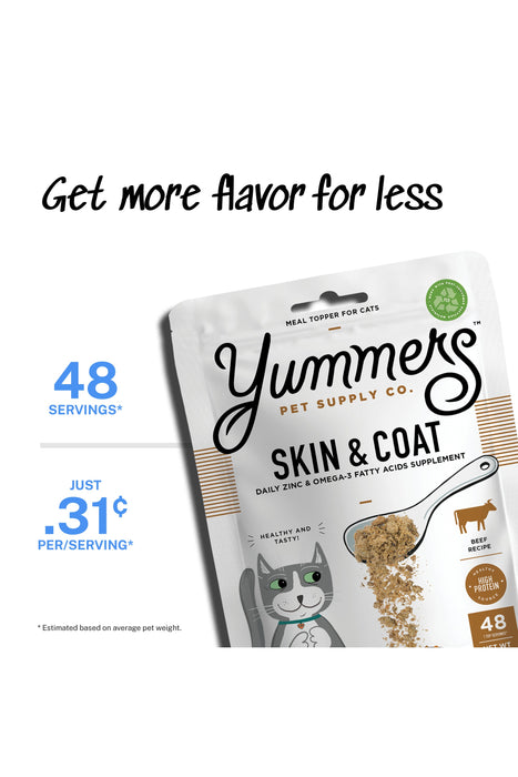 Yummers Skin and Coat Cat Supplement