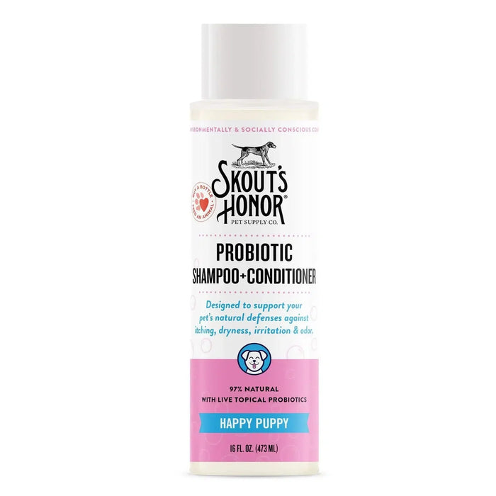 Skout's Honor Probiotic Happy Puppy Shampoo + Conditioner