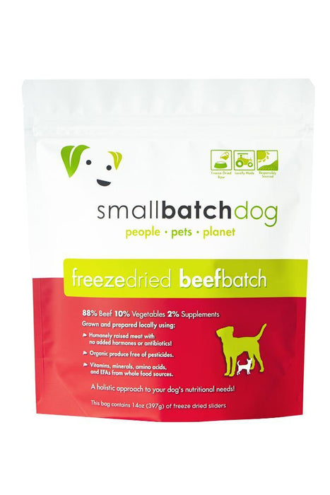 Small Batch Beef Freeze Dried Raw Dog Food