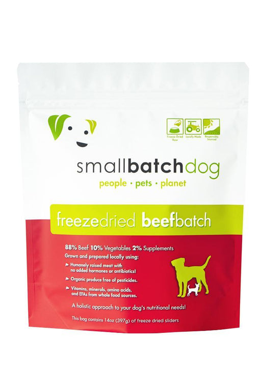 Small Batch Beef Freeze Dried Raw Dog Food