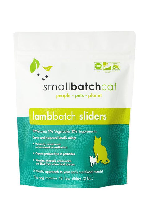 Small Batch Lamb Frozen Raw Cat Food