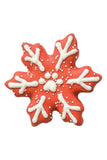 Bosco and Roxy's Snowflake Frosted Dog Cookie