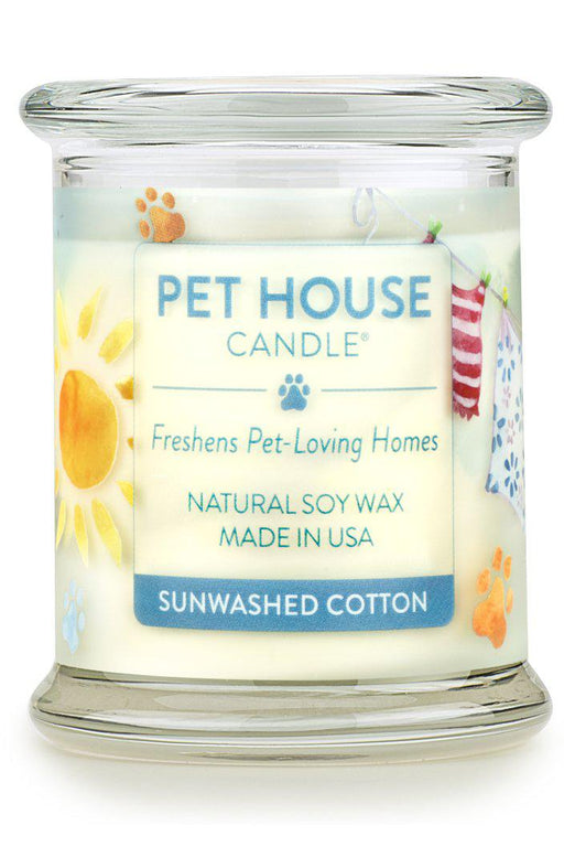 Pet House Candle, Sunwashed Cotton