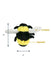 Tall Tails Crinkle Bee Dog Toy