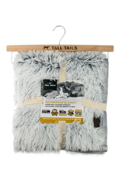 Tall Tails Dream Chaser Frosted Gray Waterproof Blanket