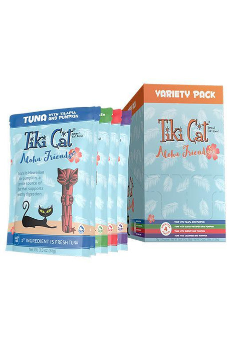 Tiki Cat Aloha Friends Variety Pack Cat Food Pouches