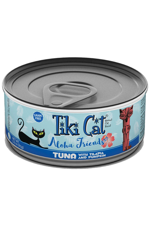 Tiki Cat Aloha Friends Tuna with Tilapia & Pumpkin Canned Cat Food