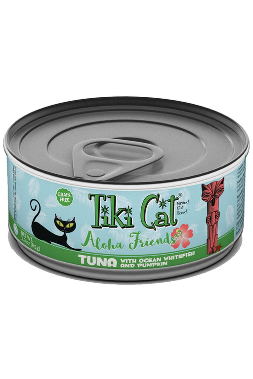 Tiki Cat Aloha Friends Tuna With Ocean Whitefish & Pumpkin Canned Cat Food