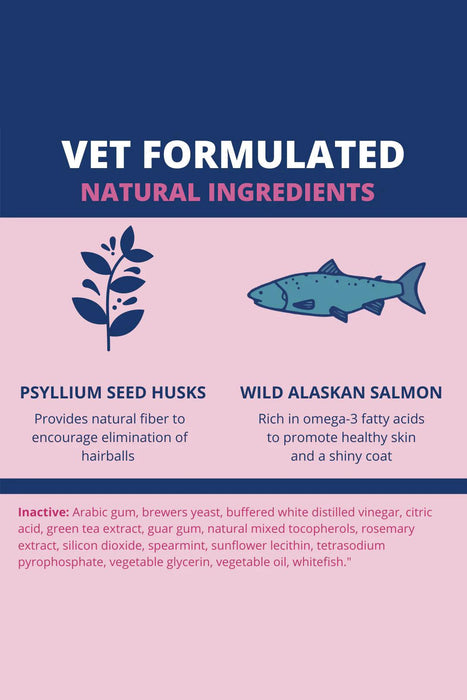 Under the Weather Hairball Support Cat Chews