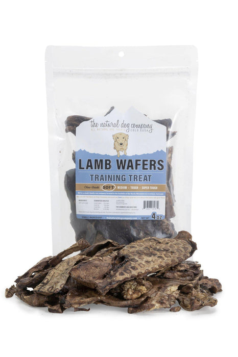 Natural Dog Co. Lamb Lung Wafers Dog Treats