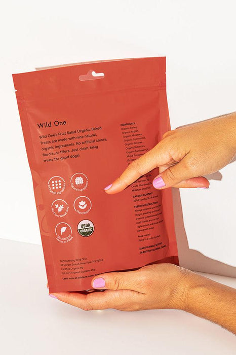 Wild One Organic Fruit Salad Biscuits Back