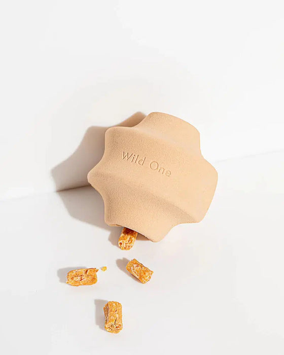 Wild One Navy Twist Toss Dog Toy