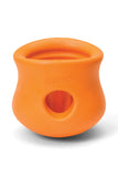 West Paw Zogoflex Toppl Tangerine Dog Toy