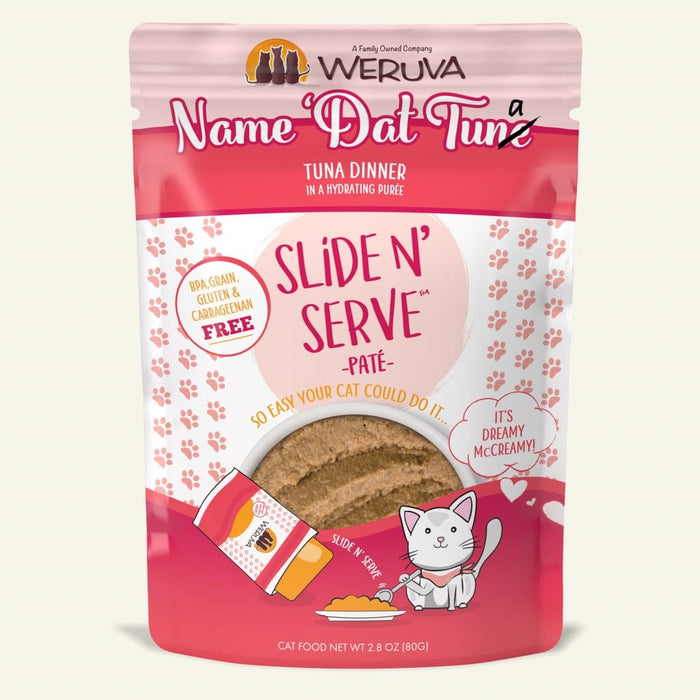Weruva Slide N' Serve Name Dat Tuna Cat Wet Food Pouch