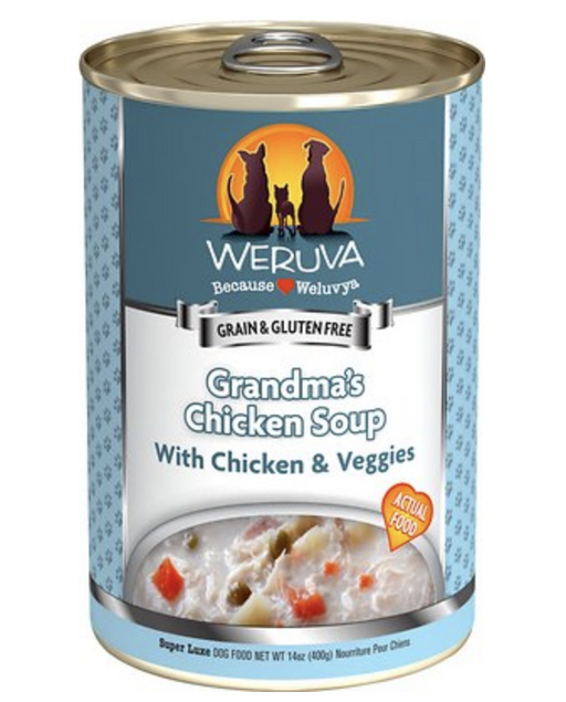 Weruva Grandmas Chicken Soup Wet Dog Food