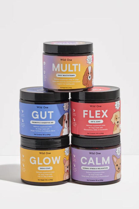 Wild One Glow Support Soft Chew Dog Supplement