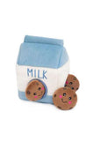 Zippy Paws Burrow Milk and Cookies Dog Toy