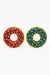 Zippy Paws Holiday Latex Donutz 2 Pack Dog Toy
