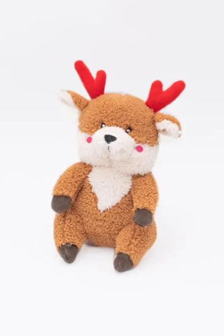 Zippy Paws Cheeky Chumz Reindeer Dog Toy