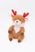 Zippy Paws Cheeky Chumz Reindeer Dog Toy