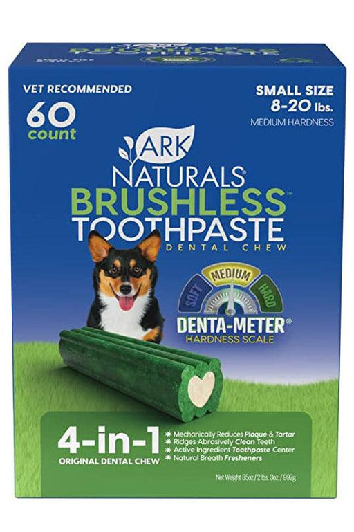 Ark Naturals Brushless Toothpaste Dog Dental Chew Value Pack