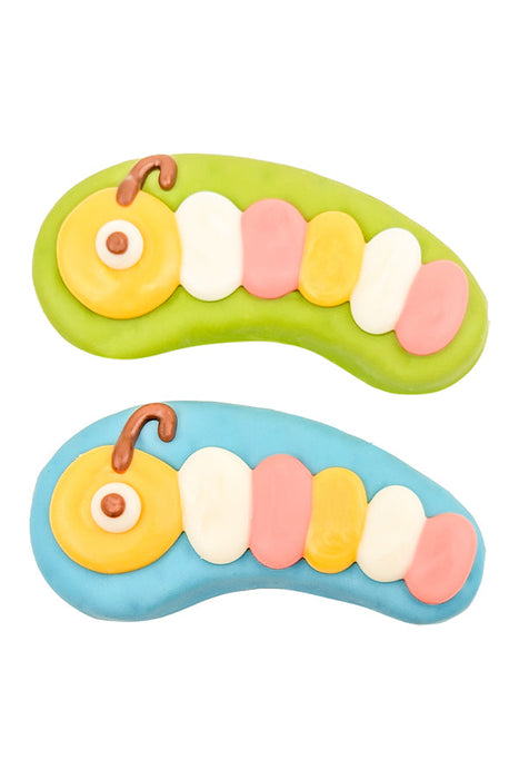Bosco and Roxy's Spring Caterpillar Dog Cookie