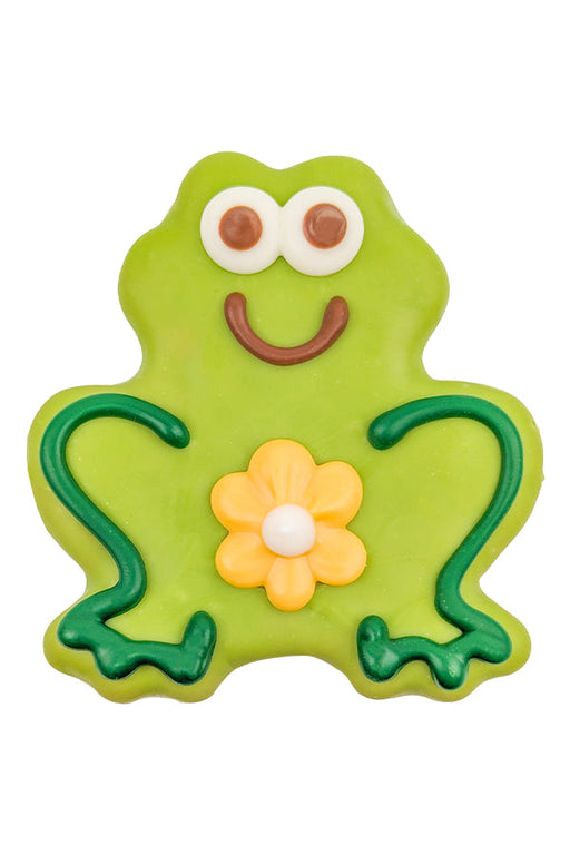 Bosco and Roxy's Spring Leap Froggy Dog Cookies