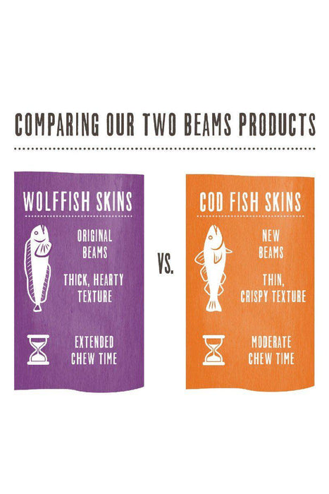 The Honest Kitchen Cod Skin Ocean Chews for Dogs
