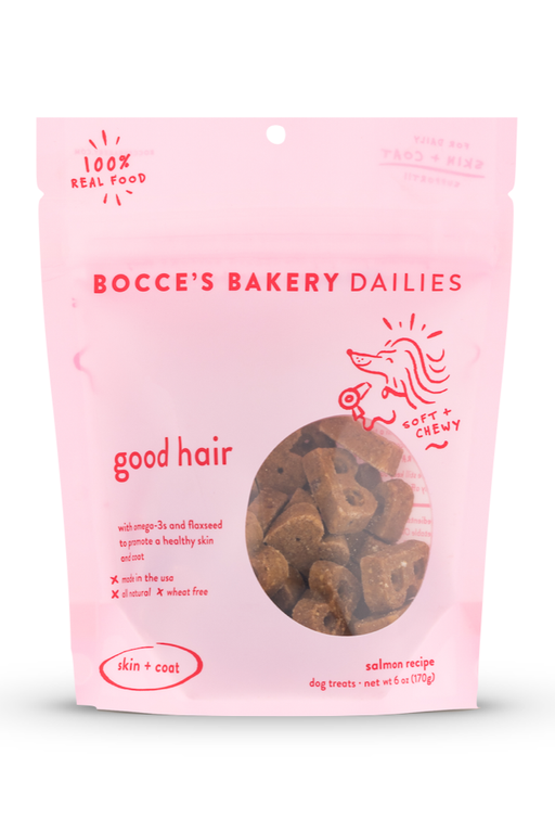 Bocce Dailies Good Hair Soft and Chewy Dog Treats