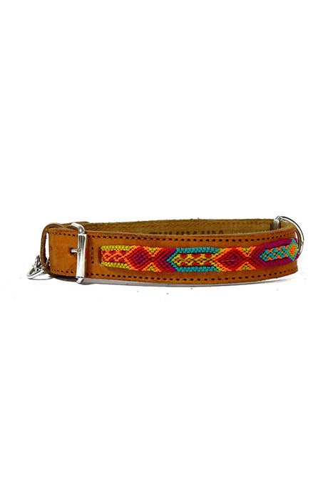 Tulum Handmade Cabos Yellow Dog Collar