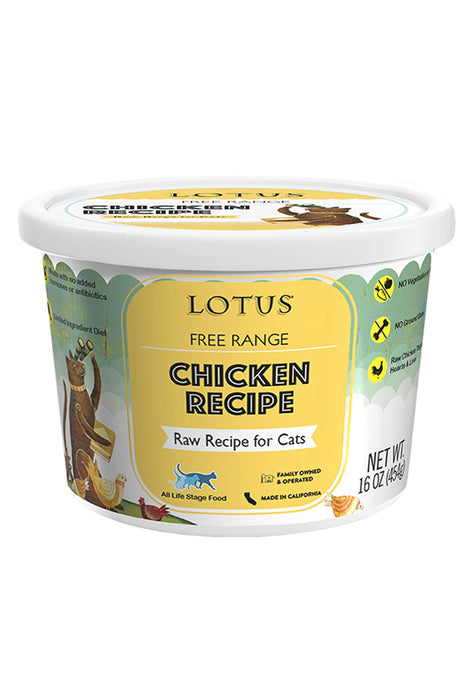 Lotus Chicken Raw Cat Food