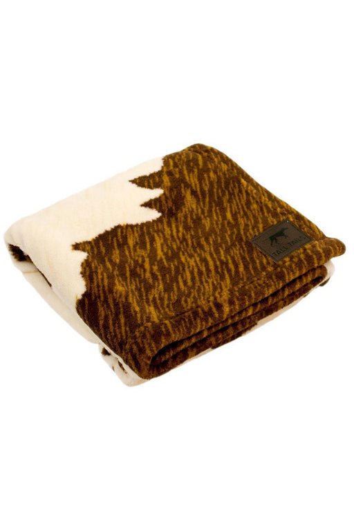 Tall Tails Cowhide Fleece Dog Blanket