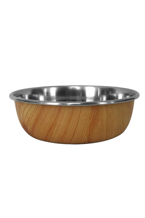 Dineasty Dipped On Bowl Natural Wood, X-Large