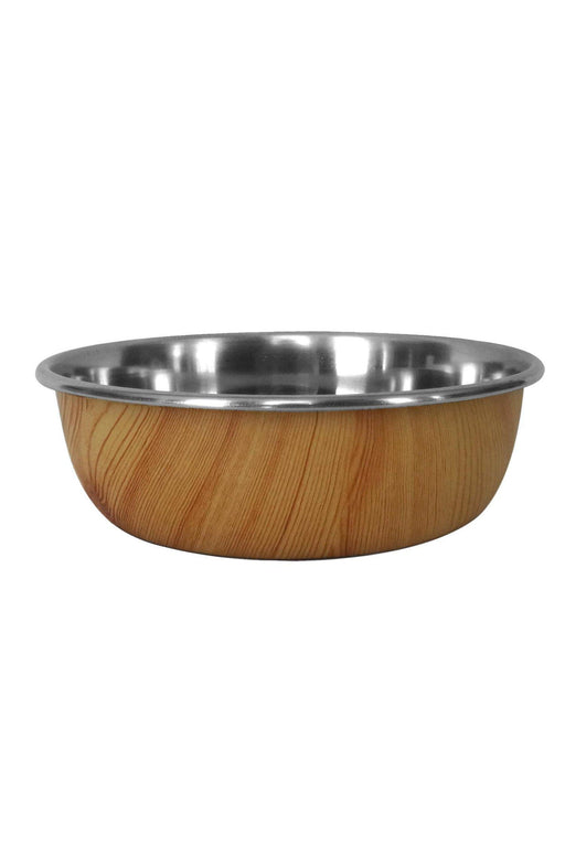 Dineasty Dipped On Bowl Natural Wood, X-Large