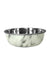 Dineasty Dipped On Bowl White Marble, Small