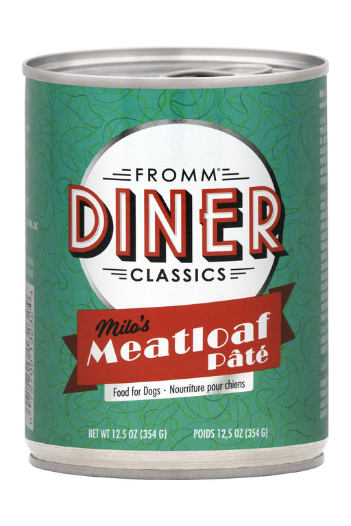Fromm Diner Milo's Meatloaf Pate Wet Dog Food