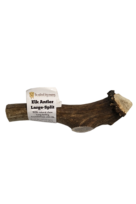 Natural Dog Co. Split Elk Antler, Large