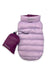 fabdog Pack-N-Go Reversible Purple Combo Dog Jacket