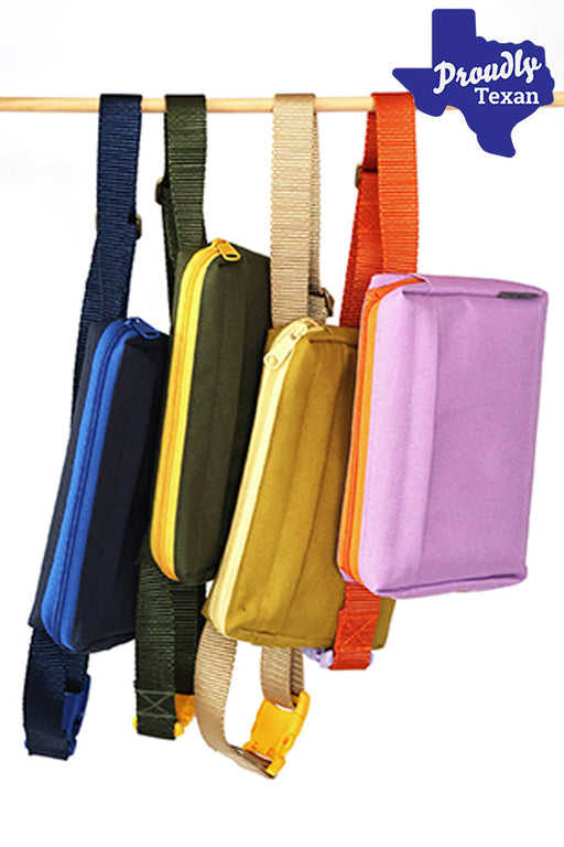 Major Darling Dog Walking Navy Fanny Pack