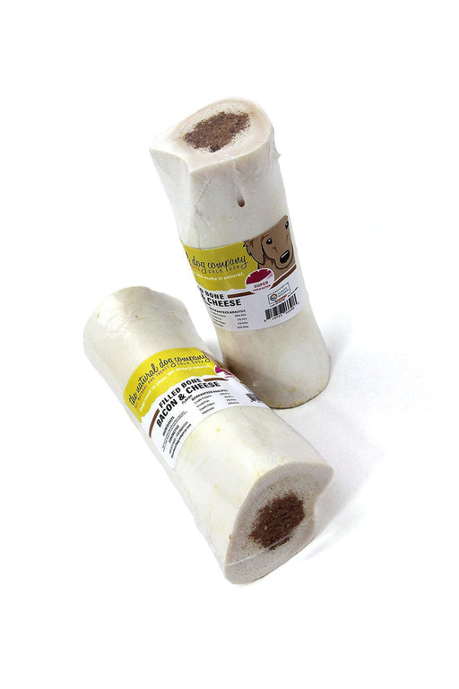 Natural Dog Co. Bacon and Cheese Filled Bones 5 in 