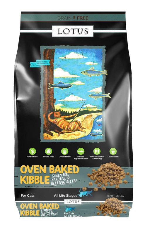 Lotus Grain Free Sardine & Herring Dry Cat Food