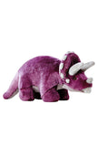 Fluff and Tuff Charlie Triceratops Dog Toy