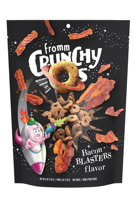 Fromm Crunchy O's Bacon Blasters Dog Treats