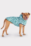 GF Pet Reversible Green Cactus Raincoat