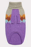 GF Pet Fireside Purple Dog Sweater