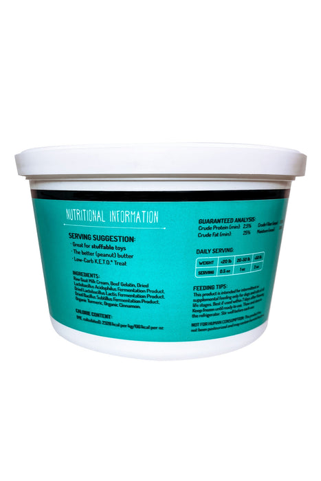 Bones and Co. Raw Goat Whip Frozen Dog Treat Spread